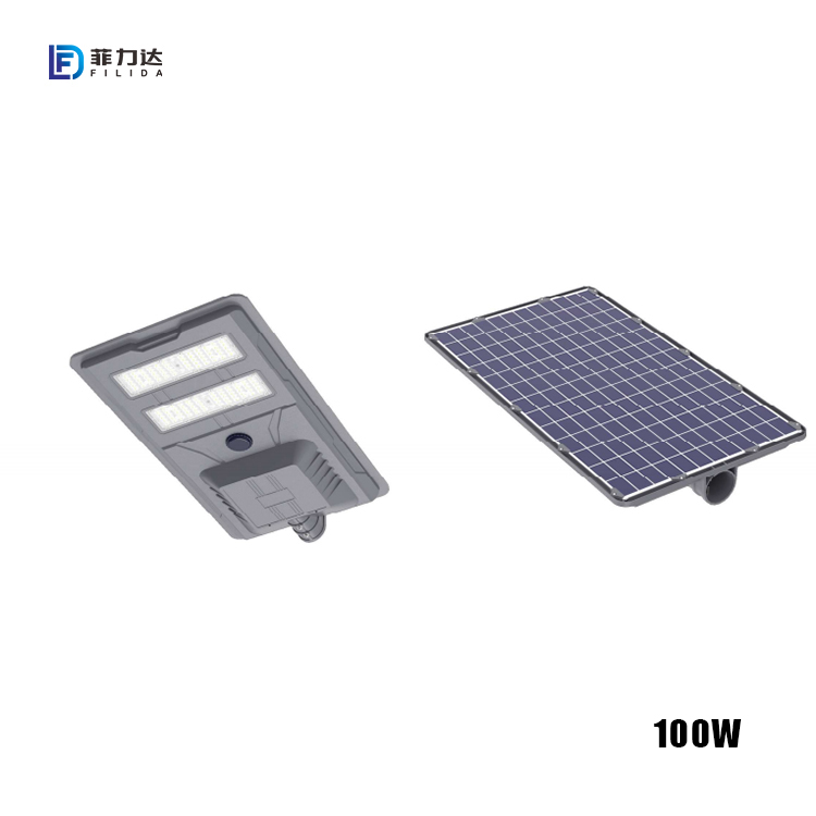 Filida New Integrated Aluminum Shell Solar Street Light Wild Wolf 6st Generation